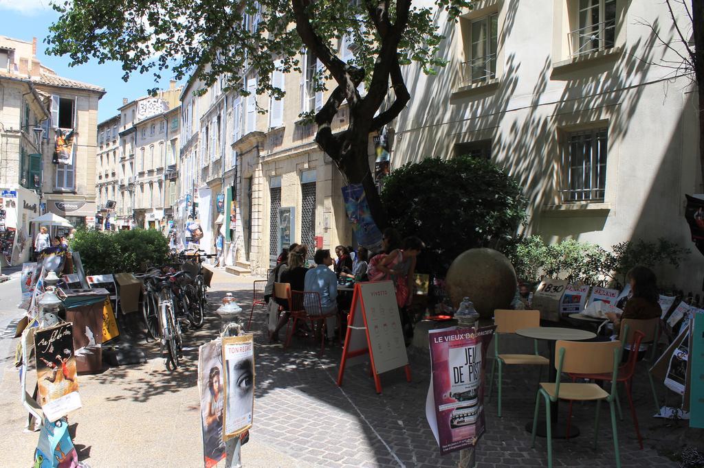 Apartamento Studio des Halles Aviñón Exterior foto