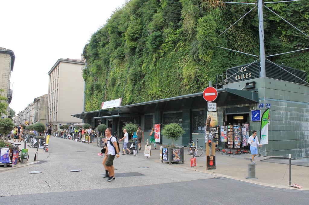 Apartamento Studio des Halles Aviñón Exterior foto